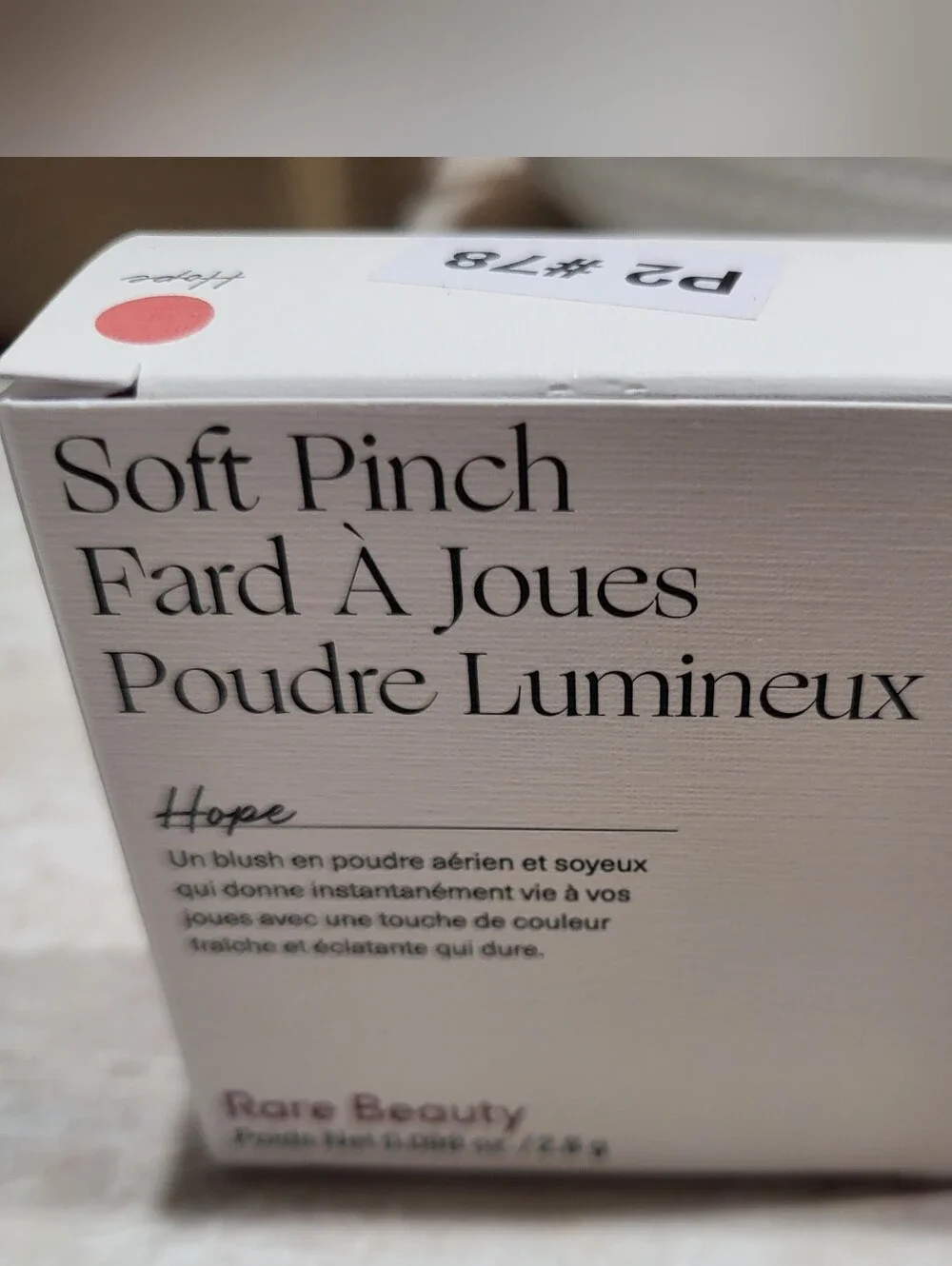 Rare Beauty Soft Pinch Luminous Powder Blush in Hope